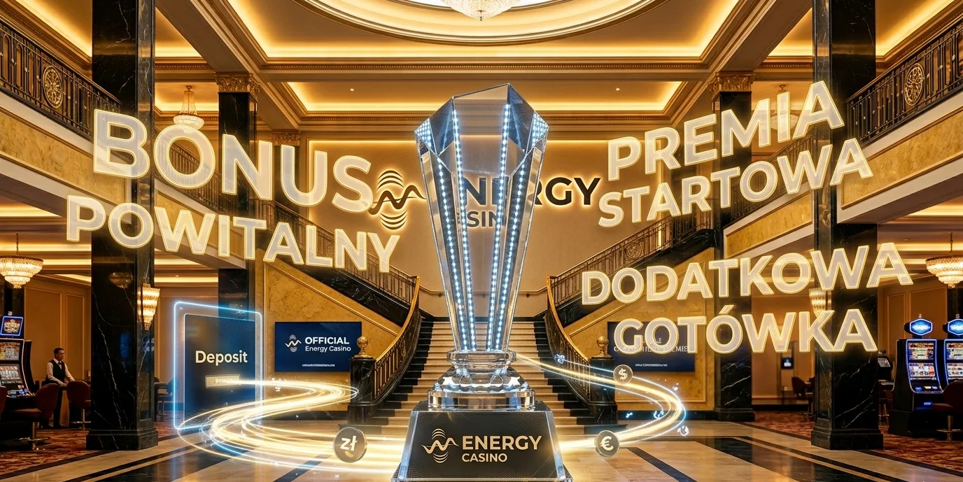 Energy Casino bonus powitalny — pakiet 100% do 200 euro plus 400 free spins